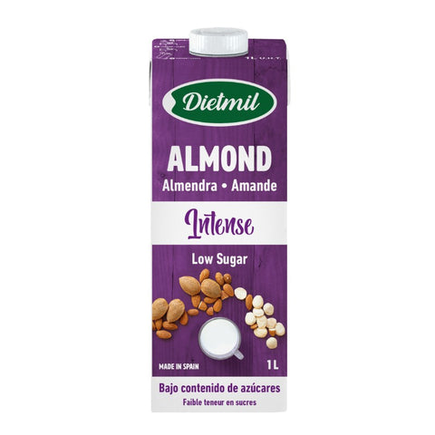 Comprar online DIETMIL ALMENDRA INTENSE LOW SUGAR 1 L de NUTRIOPS. Imagen 1