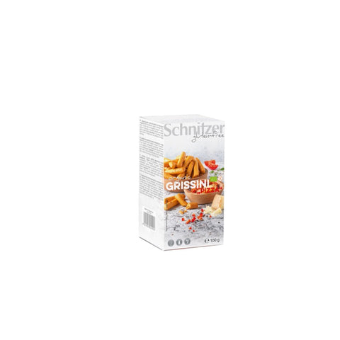 Comprar online PALITOS GRISSINI PIZZA S/G SCHNITZER 100 G de SCHNITZER. Imagen 1