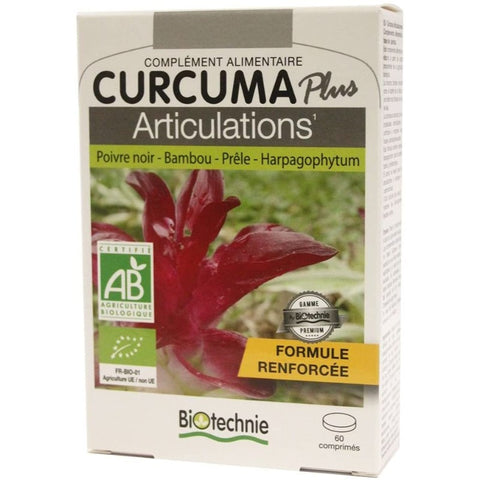 Comprar online CURCUMA PLUS ¹ ARTICULACIONES 60 Comp BIO de BIOTECHNIE. Imagen 1