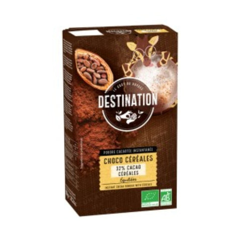 Comprar online CACAO INSTANTANEO 32% CON CEREALES BIO 400 gr de DESTINATION. Imagen 1