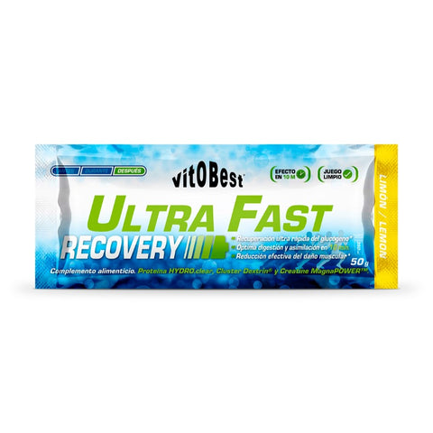 Comprar online ULTRA FAST RECOVERY SABOR LIMON 12 Sobres X 50 gr de VIT.O.BEST. Imagen 1