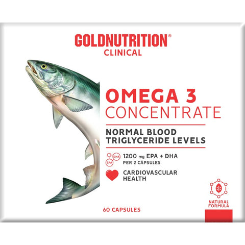 Comprar online OMEGA 3 CONCENTRADO GN CLINICAL 60 CAPS de GOLD NUTRION. Imagen 1