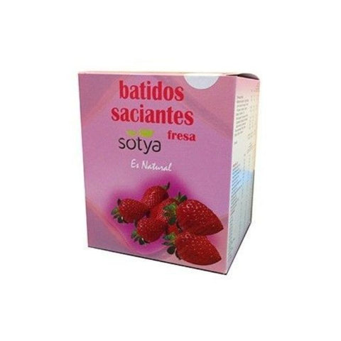 Comprar online BATIDO SACIANTE FRESA 7 SOBRES DE 30 GRAMOS de SOTYA BESLAN. Imagen 1