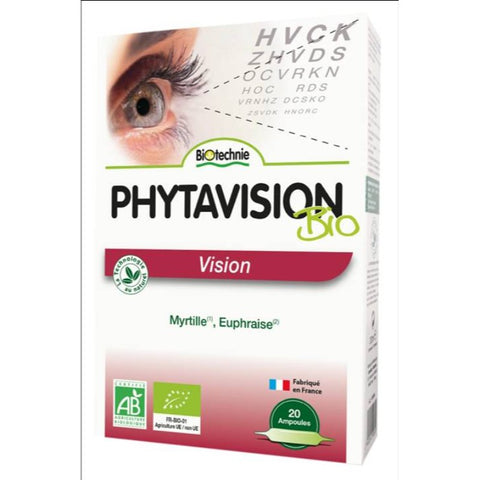 Comprar online PHYTAVISION BIO 20 ampollas BIO de BIOTECHNIE. Imagen 1