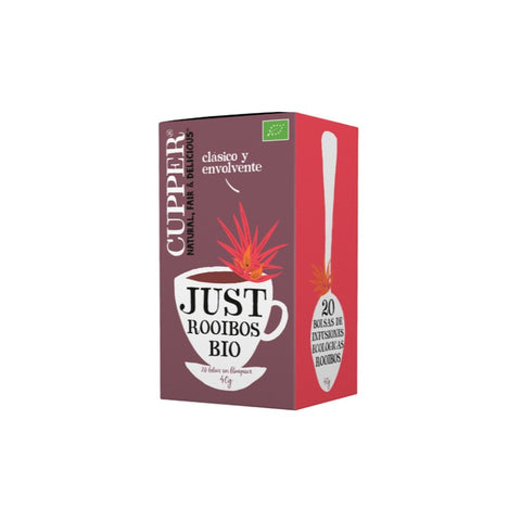 Comprar online INFUSION JUST ROOIBOS BIO 20 Bolsas de CUPPER. Imagen 1