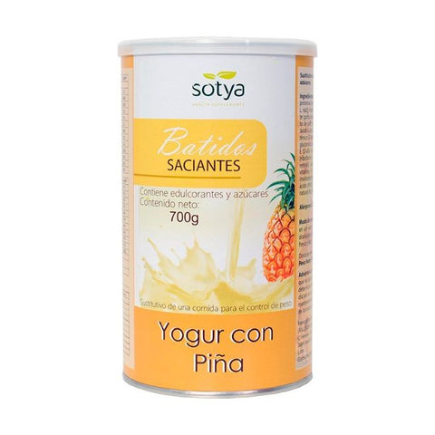 Comprar online BATIDO SACIANTE YOGUR PIÑA 700 GRAMOS de SOTYA BESLAN. Imagen 1