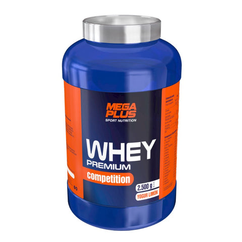Comprar online WHEY PREM.COMPET YOGUR LIMON 1kg de MEGA PLUS. Imagen 1