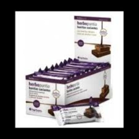 Comprar online CAJA BARRITA SACIANTE YOGURT HERBOPUNTIA de HERBORA. Imagen 1