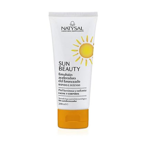 Comprar online SUN BEAUTY ( CrEma activadora bronceado) 200 ml de NATYSAL. Imagen 1