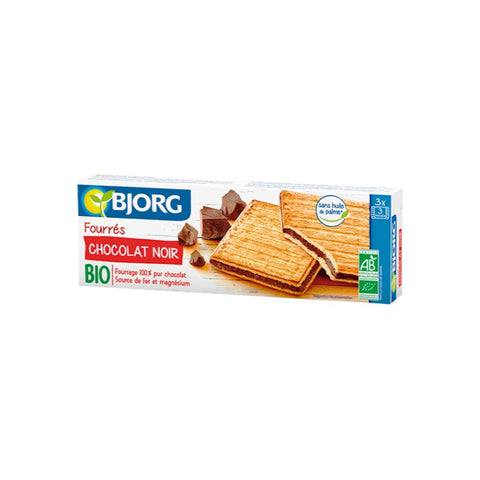 Comprar online GALLETAS RELLENAS DE CHOCOLATE BIO 150 gr de BJORG. Imagen 1