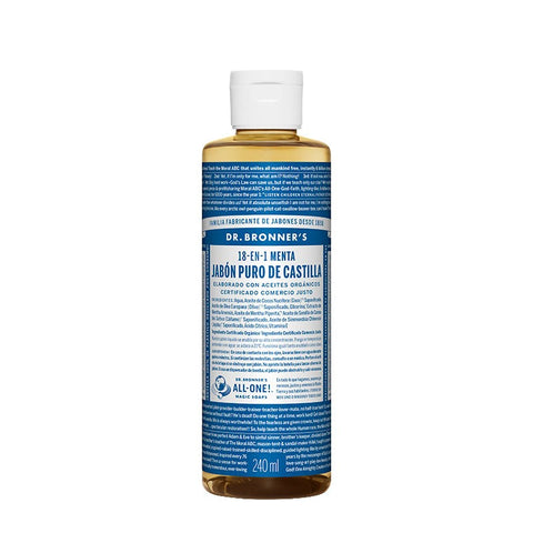 Comprar online JABON LIQUIDO MENTA 240 ML de DR BRONNERS. Imagen 1