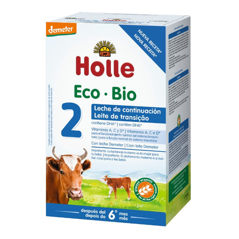 Comprar online LECHE DE CONTINUACION 2 +6 MESES  600g de HOLLE. Imagen 1