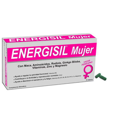 Comprar online ENERGISIL MUJER VIGOR FEMENINO PHARMA OTC 30 CAPS de PHARMA OTC. Imagen 1