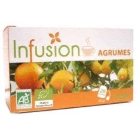 Comprar online INFUSION CITRICOS 20 filtros BIO de BIOTECHNIE. Imagen 1
