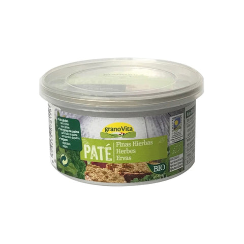 Comprar online PATE FINAS HIERBAS BIO 125 gr de GRANOVITA. Imagen 1