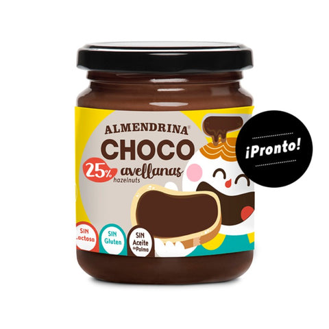 Comprar online CHOCO 25% AVELLANA TARRO CRISTAL  275 gr de KLAM. Imagen 1