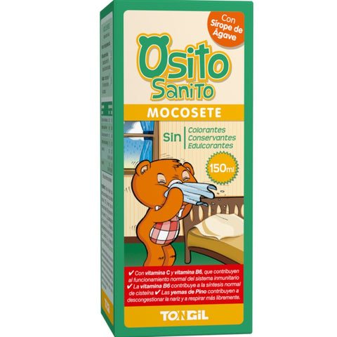 Comprar online OSITO SANITO MOCOSETE 150 ml de TONGIL. Imagen 1