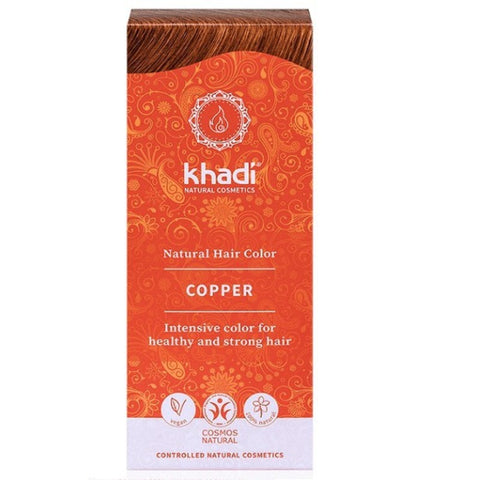 Comprar online HERBAL COLOR COBRE BRILLANTE 100 gr de KHADI. Imagen 1