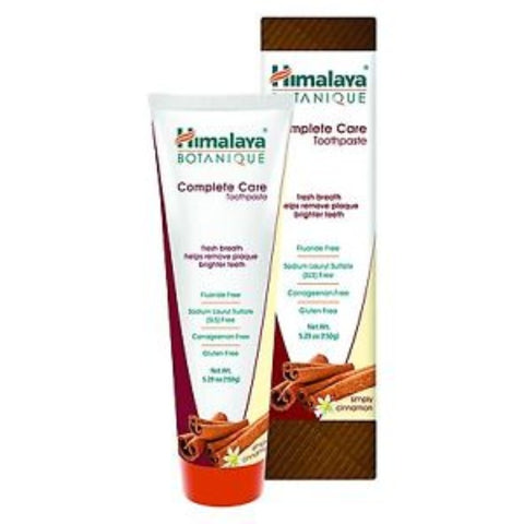 Comprar online DENTIFRICO BOTANIQUE CUIDADO COMPLETO-CANELA 150 g de MASS HERBAL HIMALAYA. Imagen 1