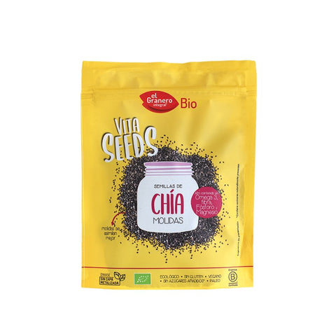 Comprar online VITASEEDS SEMILLAS DE CHIA MOLIDAS BIO 200 gr de EL GRANERO INTEGRAL. Imagen 1