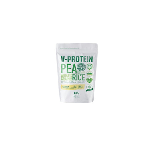 Comprar online V-PROTEIN VANILLA 240 G de GOLD NUTRION. Imagen 1