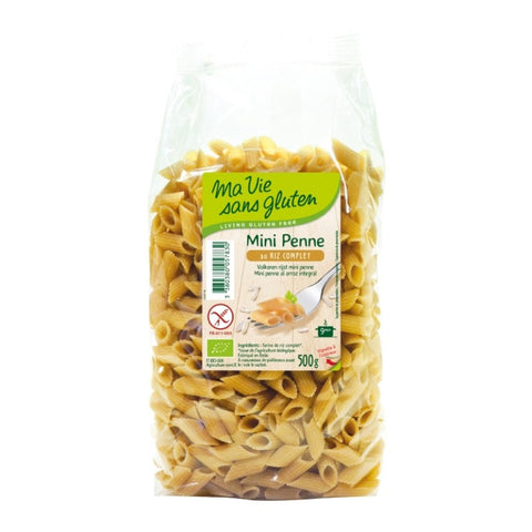 Comprar online MINI PENNE ARROZ INTEGRAL MA VIE SANS GLUTEN 500G de MA VIE SAN. Imagen 1