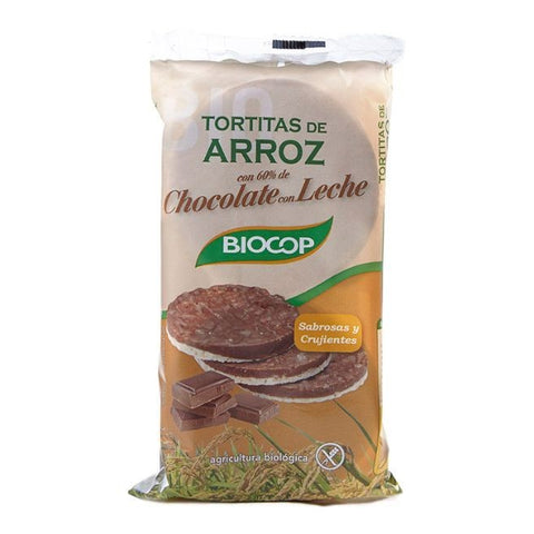 Comprar online TORTITAS ARROZ CHOCO. LECHE BIOCOP 100G de BIOCOP. Imagen 1
