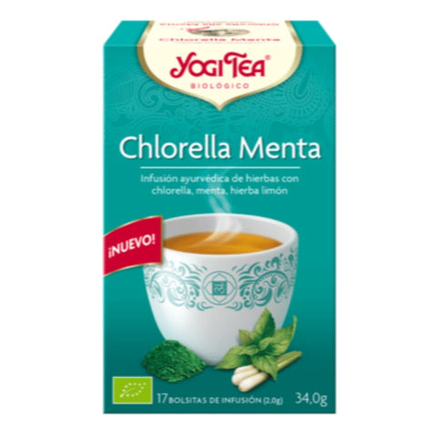 Comprar online YOGI TEA CHLORELLA MENTA 17 Bolsitas de YOGI TEA. Imagen 1