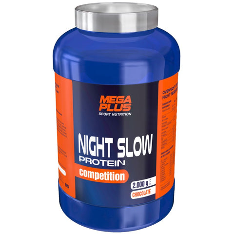 Comprar online NIGHT SLOW PROTEIN COMPETITION  FRESA  2kg de MEGA PLUS. Imagen 1