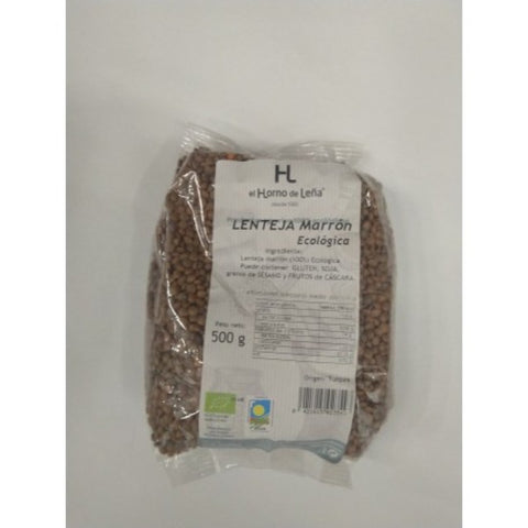 Comprar online LENTEJA MARRON ECO 500 gr de HORNO DE LEÑA. Imagen 1