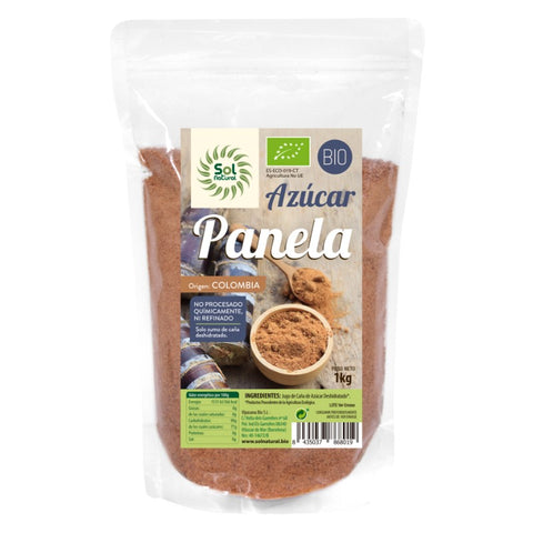 Comprar online AZUCAR PANELA BIO FAMILIAR 1 g de SOLNATURAL. Imagen 1