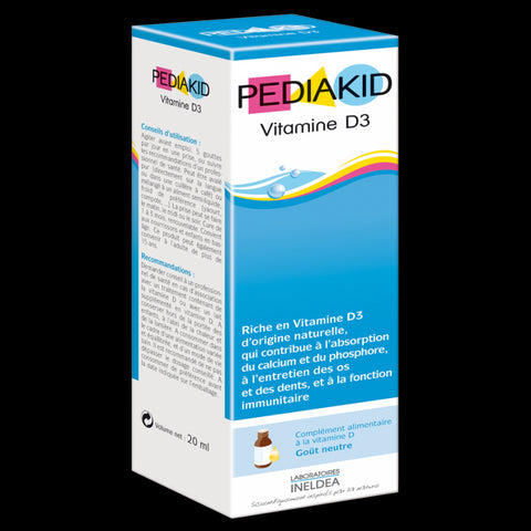 Comprar online PEDIAKID VITAMINA D3 20 ML NEUTRO de INELDEA. Imagen 1