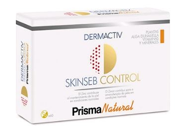 Comprar online SKIN SEB CONTROL 60 CAPS. DERMACTIV de PRISMA NATURAL. Imagen 1