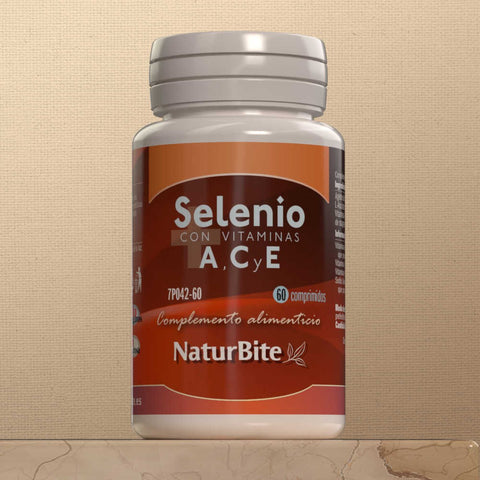 SELENIO 200 mcg + ACE 60 Tabs Naturbite - Deherbolario