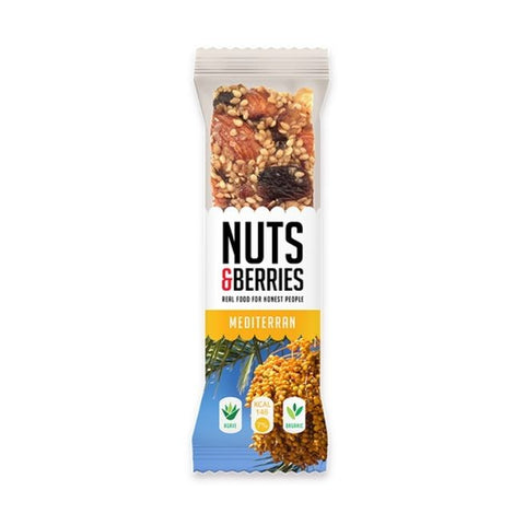 Comprar online BARRITA MEDITERRAN NUTS&BERRIES 40 G de NUTS&BERRI. Imagen 1