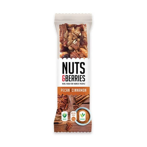 Comprar online BARRITA NUECES CANELA NUTS&BERRIES 30G de NUTS&BERRI. Imagen 1