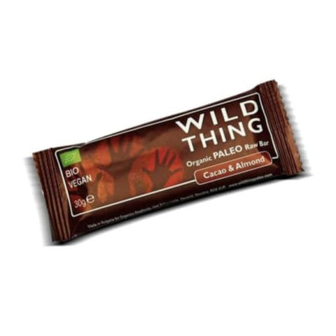 Comprar online BARRITAS WILD THING RAW PALEO BAR CACAO & ALMOND B de PALEO. Imagen 1