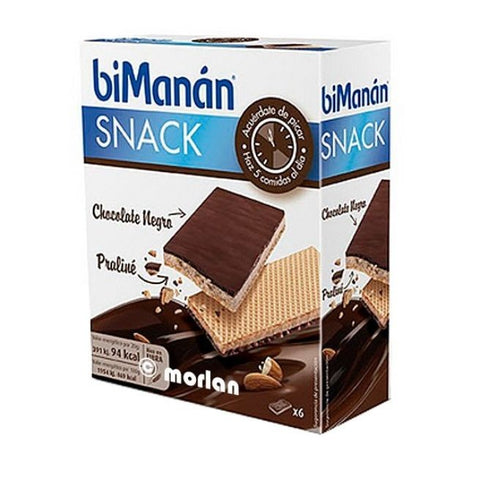 Comprar online BMN BK BARRITAS BARQUILLO PRALINE 6 UNI de BIMANAN. Imagen 1