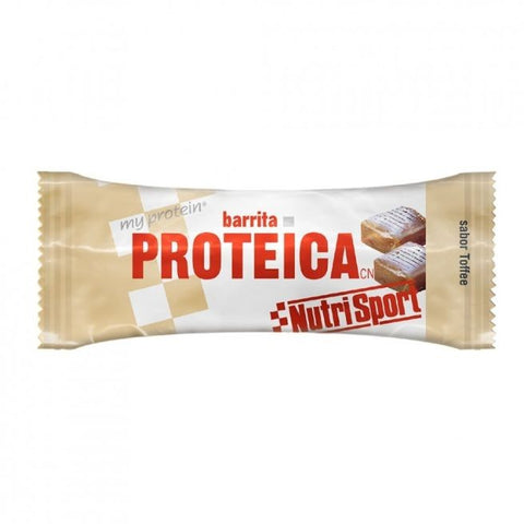 Comprar online CAJA BARRITA PROTEICA TOFFE 46 gr de NUTRISPORT. Imagen 1