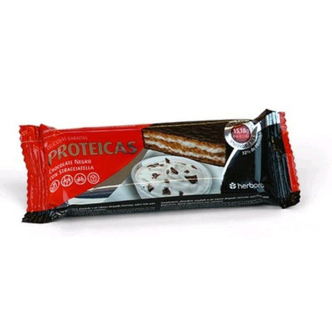 Comprar online CAJA BARRITAS PROTEICAS STRACCIATELA 24 UDS de HERBORA. Imagen 1