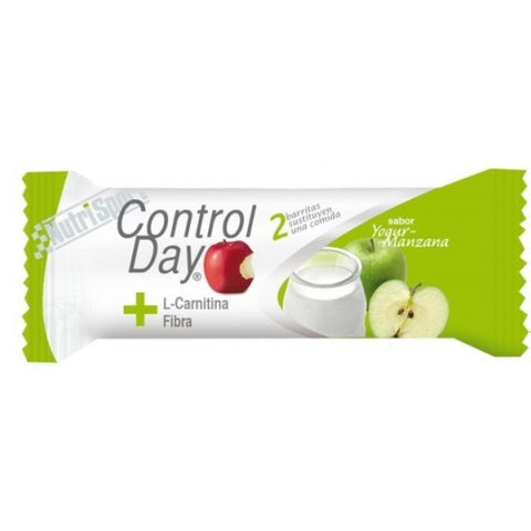 Comprar online CAJA CONTROLDAY YOGUR-MANZANA BARRITA 44 gr de NUTRISPORT. Imagen 1