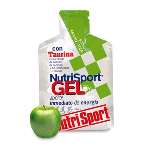 Comprar online NUTRISPORT GEL TAURINA MANZANA 40 gr de NUTRISPORT. Imagen 1