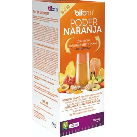 Comprar online BIFORM PODER NARANJA CON CURCUMA 500 ml de BIFORM. Imagen 1