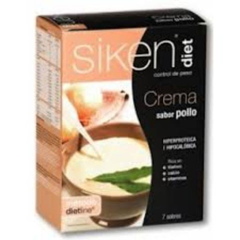 Comprar online SIKENDIET CREMA POLLO 7 Sobres de SIKENDIET. Imagen 1