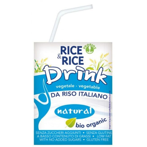 Comprar online BEBIDA ARROZ BIO 200 ml de RICE&RICE. Imagen 1