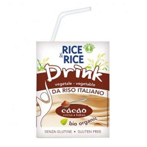 Comprar online BEBIDA ARROZ CHOCO BIO 200 ml de RICE&RICE. Imagen 1