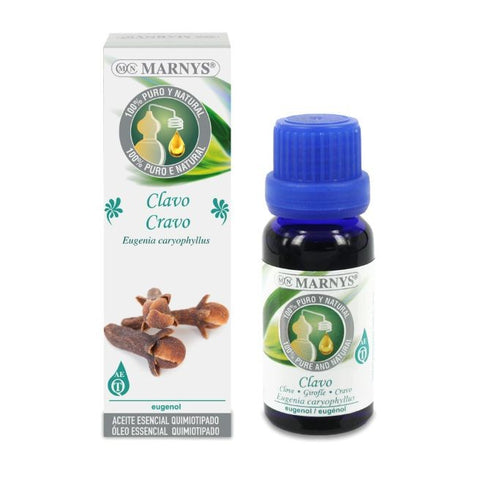 Comprar online ACEITE ESENCIAL ALIMENTARIO DE CLAVO Estuche 15 ML de MARNYS. Imagen 1