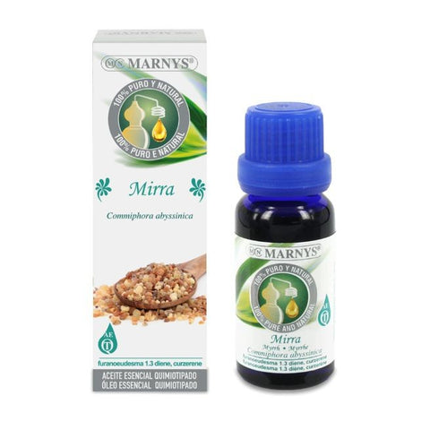 Comprar online ACEITE ESENCIAL ALIMENTARIO DE MIRRA Estuche 15 ML de MARNYS. Imagen 1