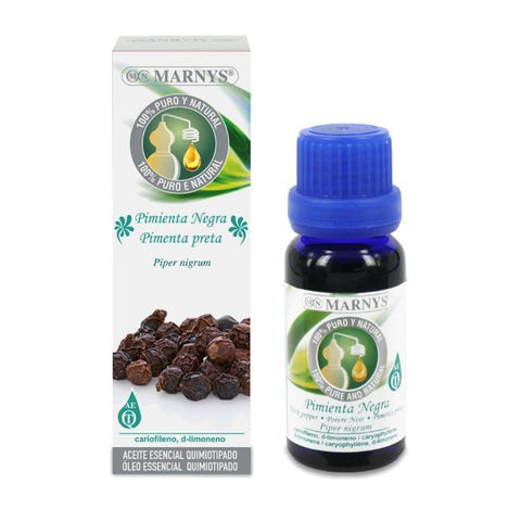 Comprar online ACEITE ESENCIAL ALIMENTARIO DE PIMIENTA NEGRA Estu de MARNYS. Imagen 1