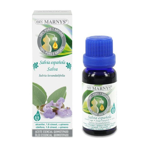 Comprar online ACEITE ESENCIAL ALIMENTARIO DE SALVIA ESPAÑOLA Est de MARNYS. Imagen 1